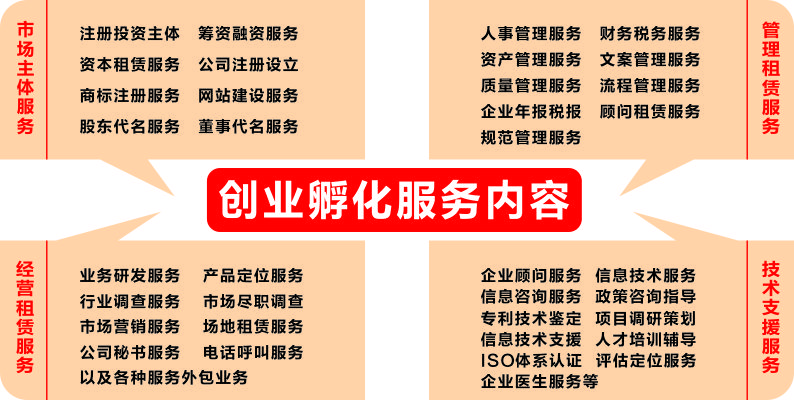 創(chuàng)業(yè)孵化器、創(chuàng)業(yè)孵化器服務(wù)